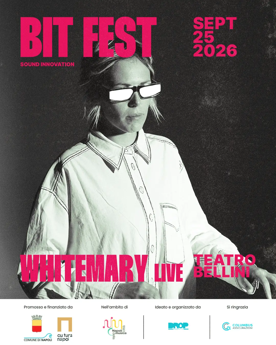 Whitemary live — venerdì 25 settembre, ore 19:30, Teatro Bellini